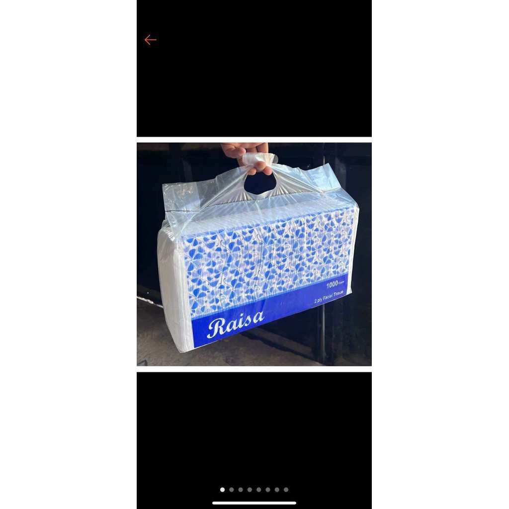 Tisu RAISA 1 KG - Tisu wajah - Tisu murah 1000 gram