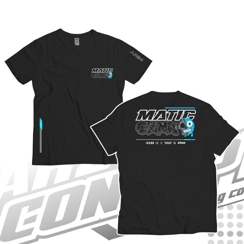 Kaos Matic Gank / Baju Distro Matic Gank / Atasan pria wanita