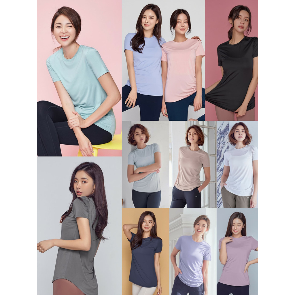 Hip Cover Short Sleeve | Kaos Basic | Kaos Olahraga - STL8181