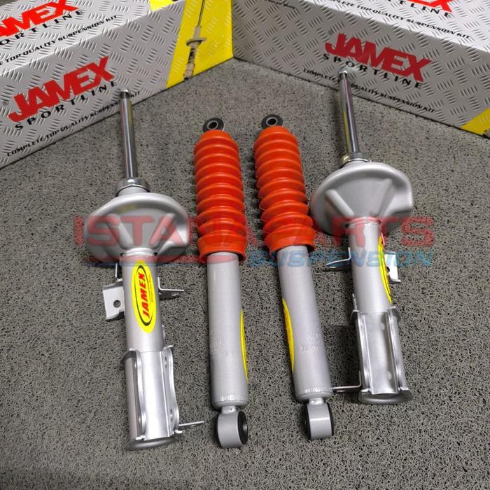 PAKET Shockbreaker Shock Breaker Merk Jamex Wuling Confero Th 2017 - ON Depan Belakang Original Asli