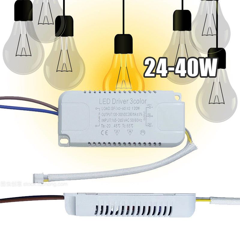1.LED Driver 8-27W/20-40W/30*50W LED Driver HPL Driver Trafo LED 3 Cahaya