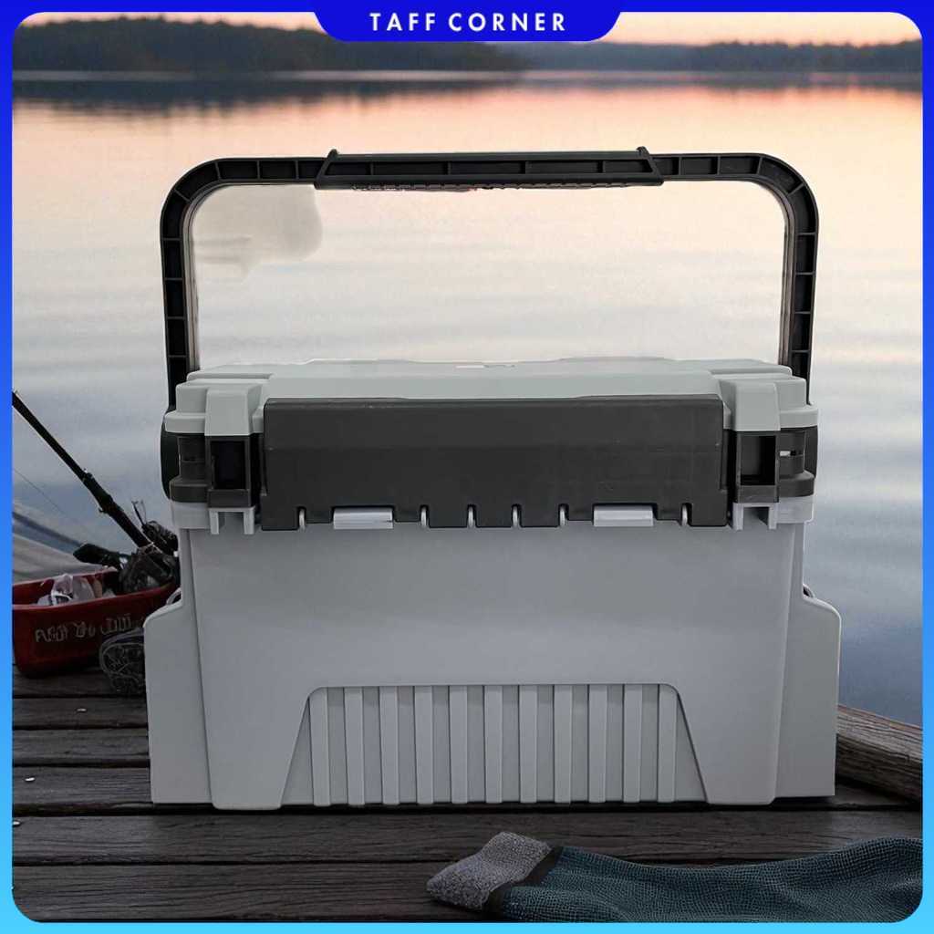 TaffSPORT Kotak Perkakas Pancing Fishing Tackle Box Double Layer - JF-31