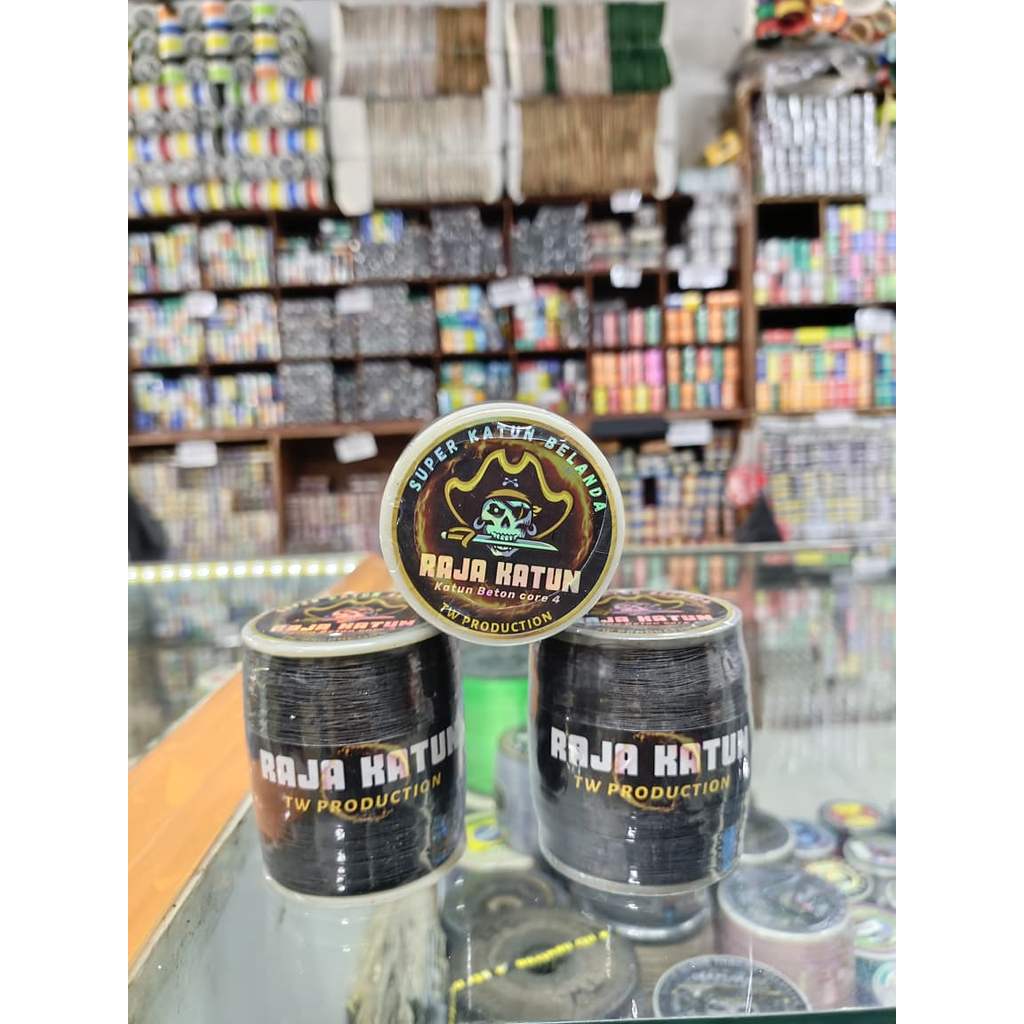 Gelasan RAJA KATUN - Benang gelasan super katun belanda - raja katun core 4 - gelasan TW production