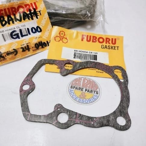 [3E Parts & Acc]  Paking Blok Boring GL100 GL125 CB125 GL MAX CB 125 100 Gasket BB Blok Seher Bawah 