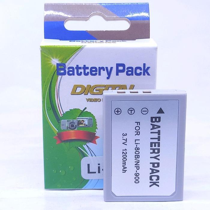 Baterai LI-80B camera battery pocket kamera digital digicam LI80B Olympus T-100 T-110 X36 X960