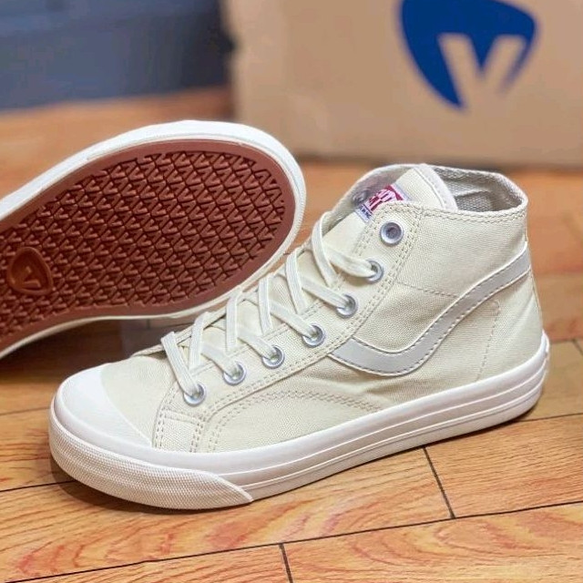 Ventela Public High Cream Original Sepatu Ukuran 36-44