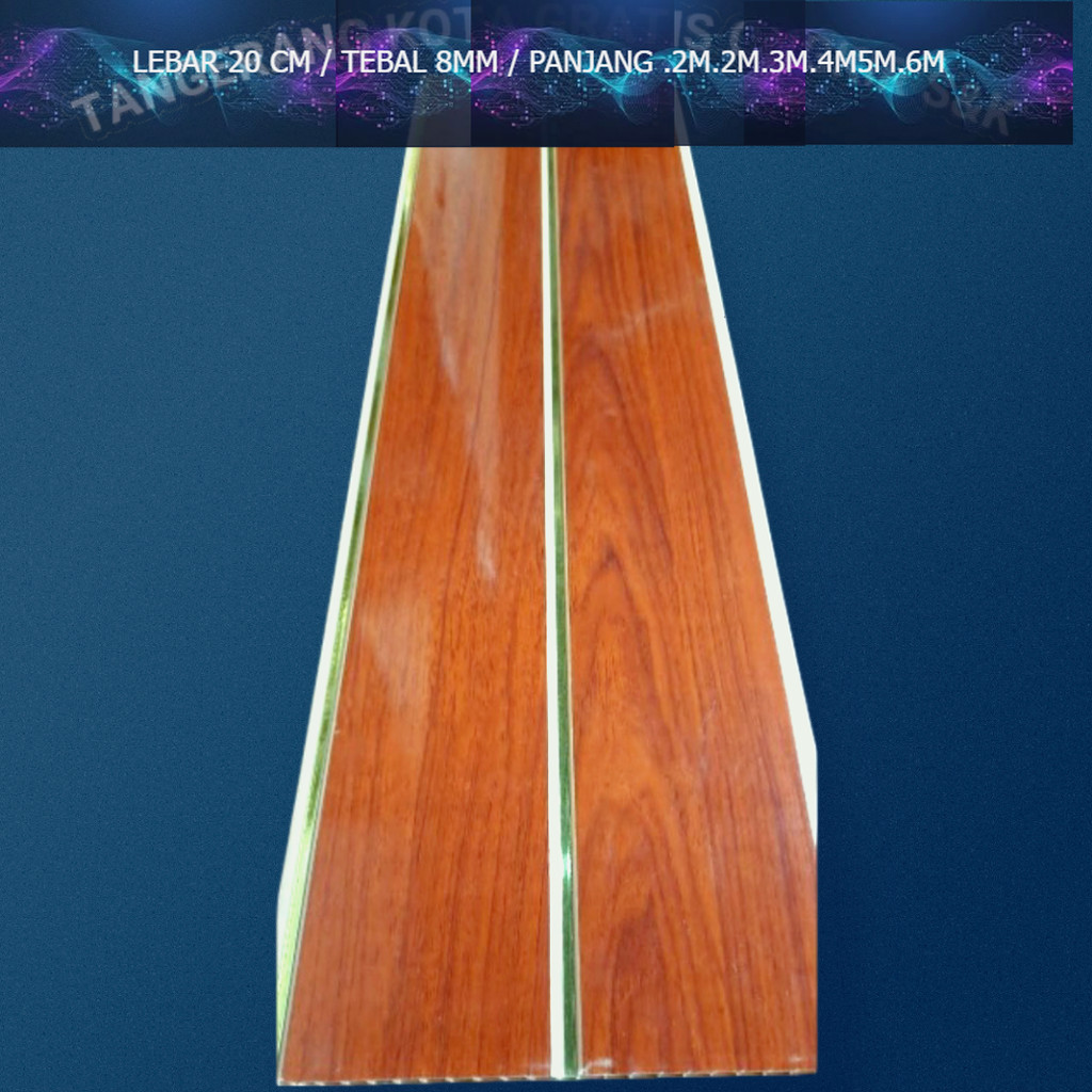 plafon pvc 4 meter 1 dus   ‎ ‎ ‎ ‎