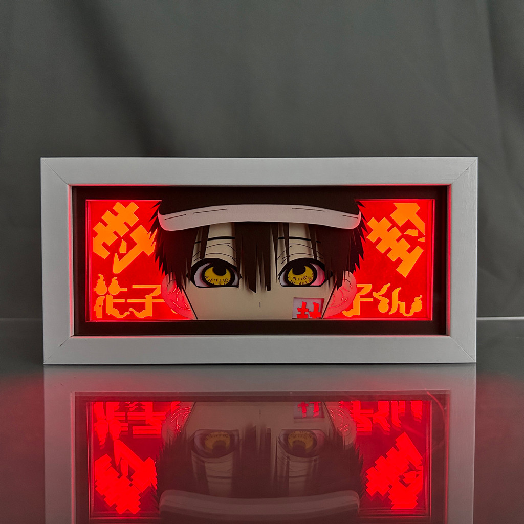 Paper Cut Anime Led Light Box Toilet Bound Hanako Kun Desk Light for Bedroom Decor Kids Birthday Gif