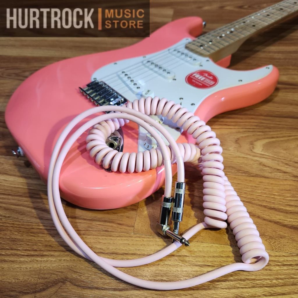 Vins Spiral Kabel Jack Gitar & Bass Low Noise