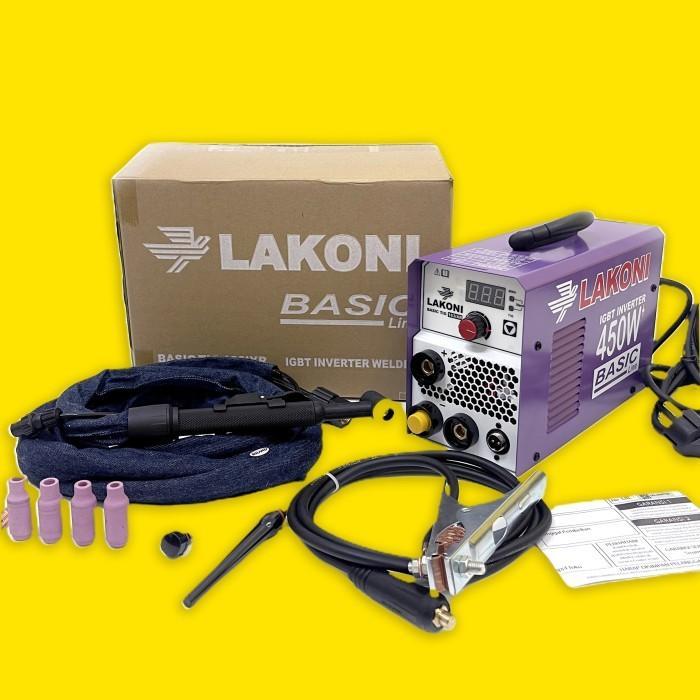 Mesin Las Inverter Argon Lakoni Basic Tig 163 Ixr 450 Watt Travolas