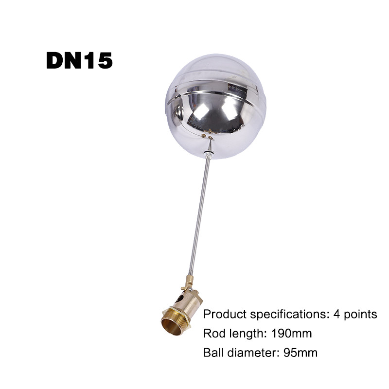 1/2 3/4 Inch Pelampung Tandon Air Otomatis / Bola Pelampung Untuk Toren Air Premium Terbaik Berkuali