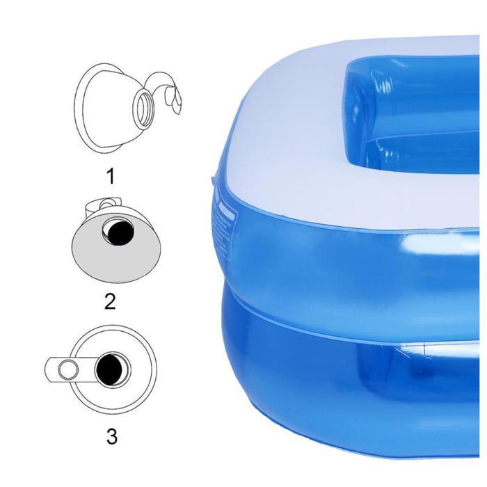 (LIVE) Kolam renang anak 2 METER kolam mandi bola ukuran jumbo inflatable pool kolam renang karet KE