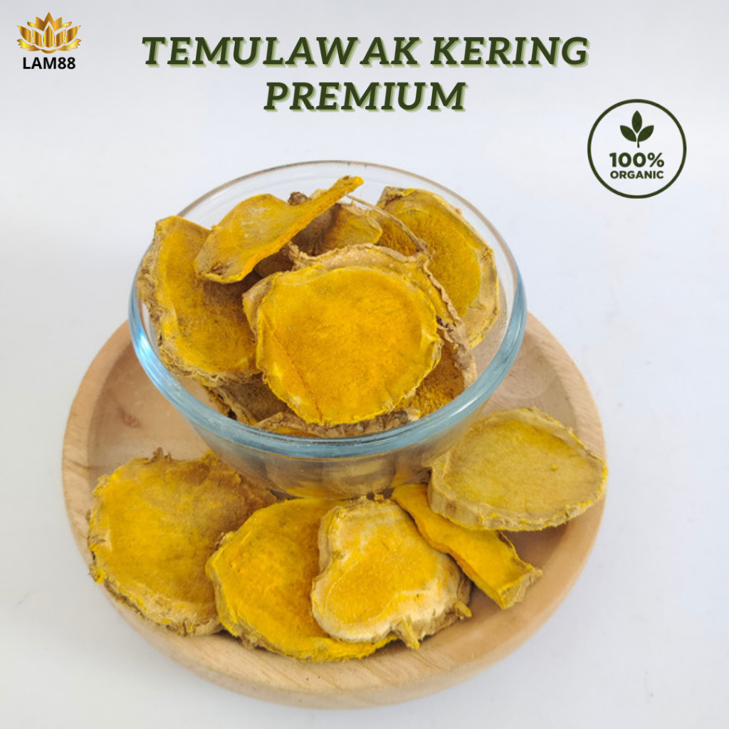 Temulawak Kering Herbal Asli Kualitas Ekspor
