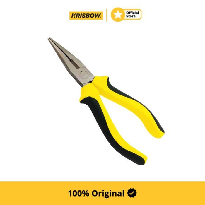 Krisbow Long Nose Plier Tang Cucut 15 Cm