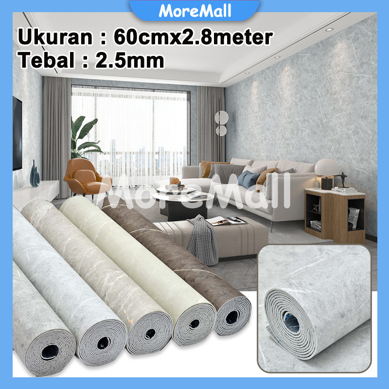 Wallpaper Dinding Vinyl Marble / Wall Sticker Kayu Walpaper Dinding Kayu