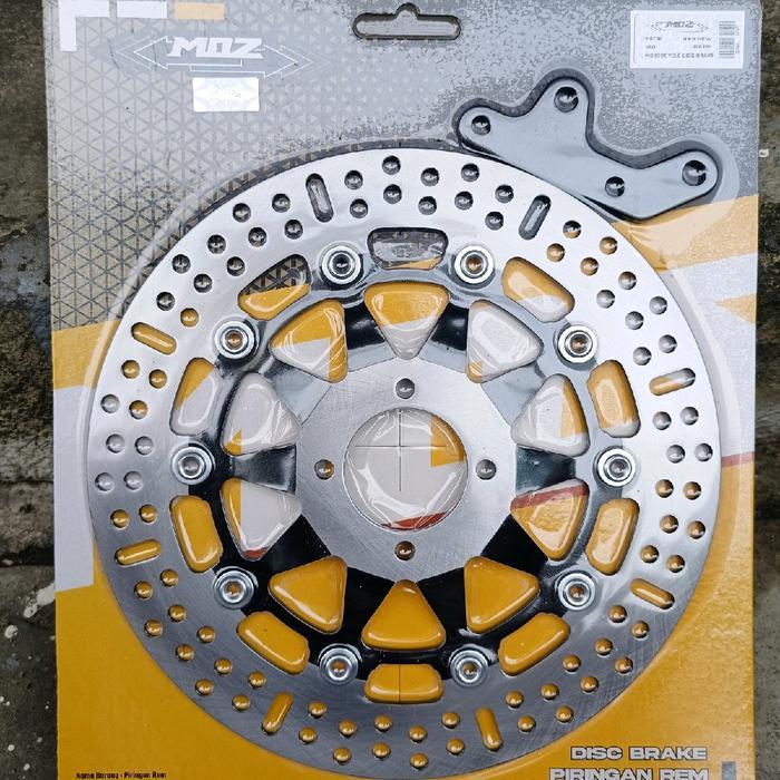 PIRINGAN CAKRAM MOS RX KING BULAT MODEL KTC LEBAR 300 MM - hitam