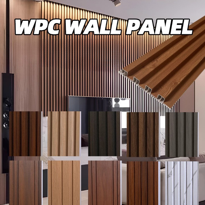 Wpc Wall Panel 10 PCS Wpc Wallpanel Wood Panel 3d WoodPanel Panel Dinding