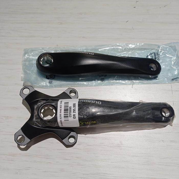 Arm Shimano Alivio M443 BCD 104mm 175mm Hitam