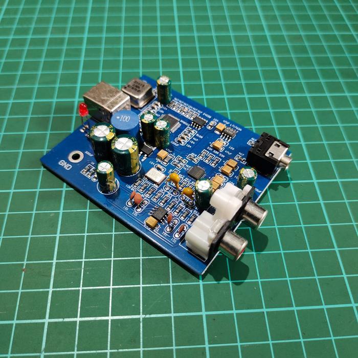 spdif usb to dac sound card external out audio rca 24bit 24 bit ...Eletronik