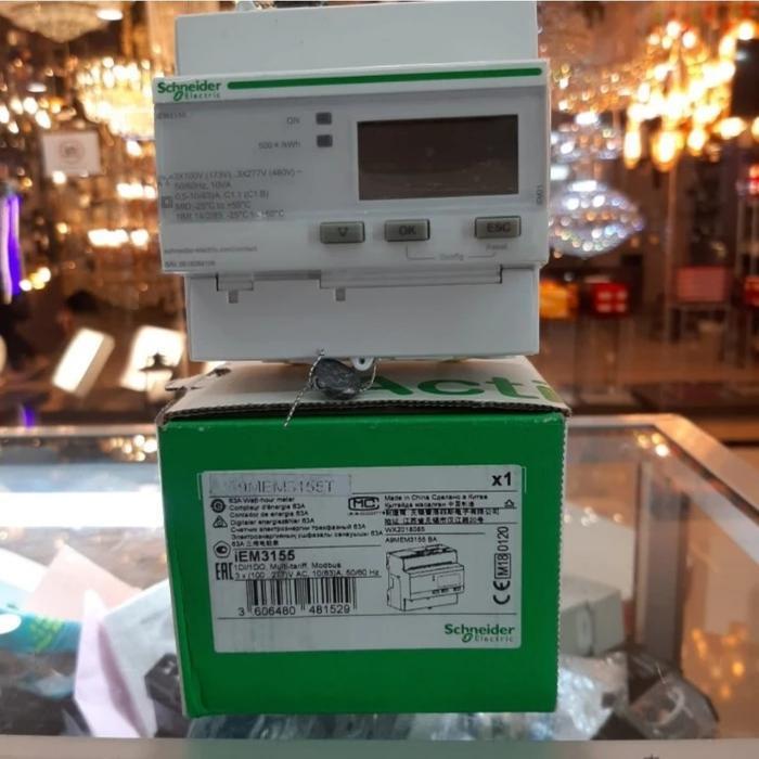 kwh meter 3 phase iem 3155 schneider