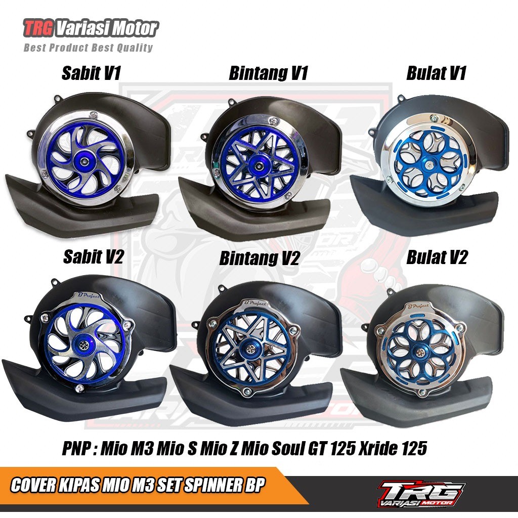 Cover Kipas Mio M3 Cover Kipas Mio GT 125 Set Spinner Bigproject Original