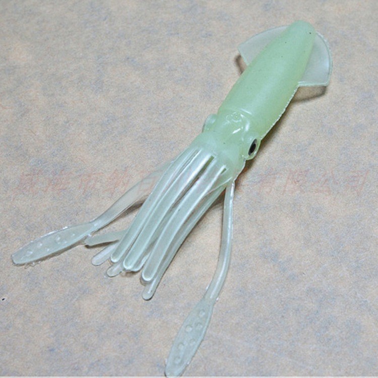 Umpan Cumi Pancing Laut – Umpan Luminous 3D Lentur & Menyala di Gelap