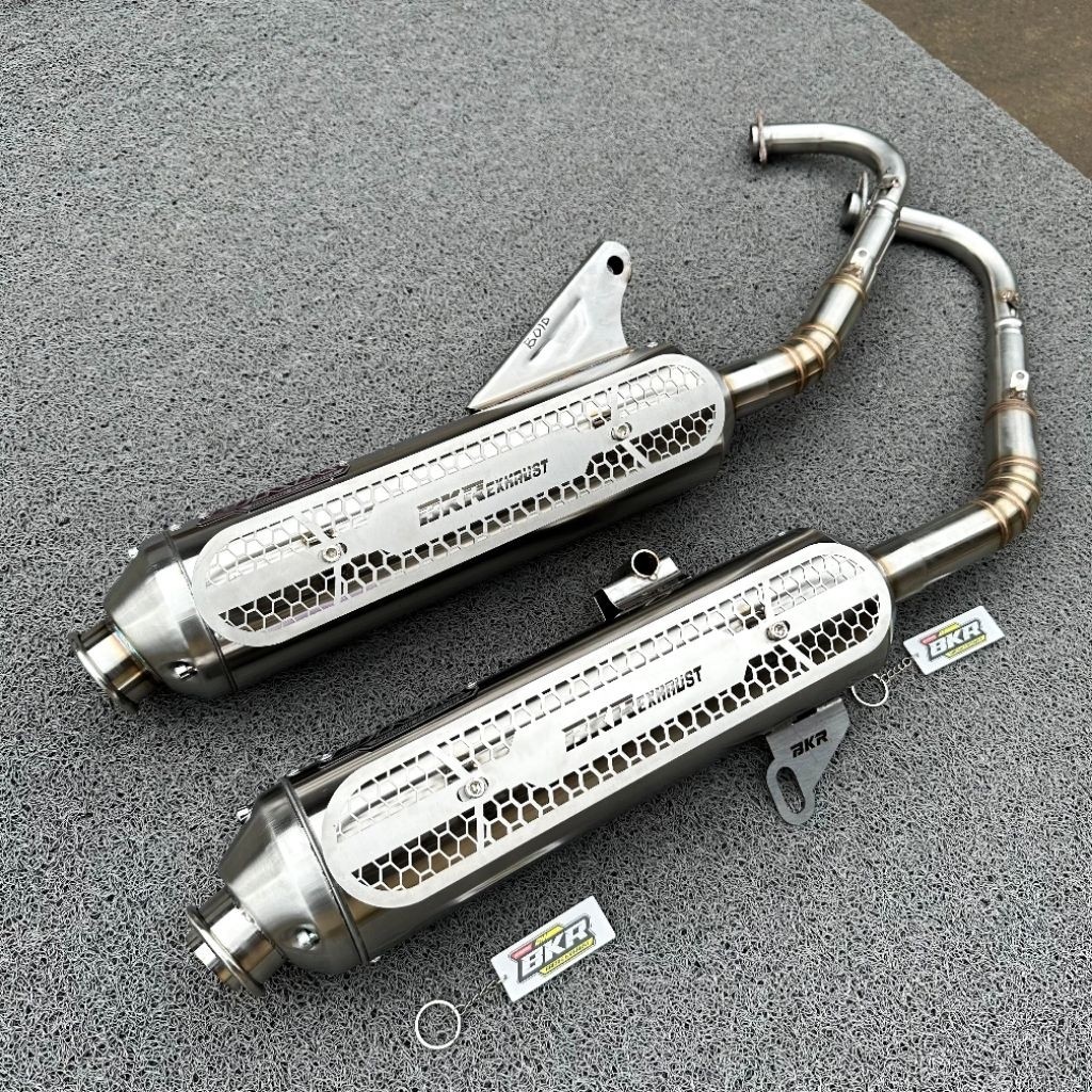 Knalpot Moncong Kenochi  Standart Racing Inlet 28-38 ORIGINAL BKR EXHAUST BEAT VARIO SCOOPY NMAX AER