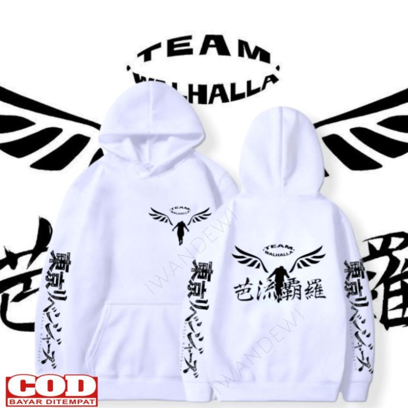 KOKKISHOP  jaket valhalla walhalla anak tokyo revengers/hoodie valhala tokyo revengers anak anak ter