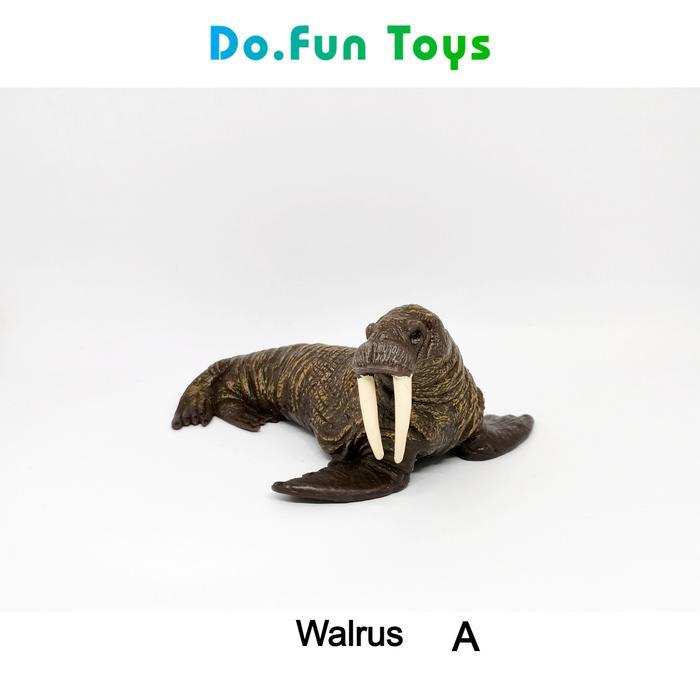 "TNKSYU" - Walrus Animal Figure/ Miniatur Mainan Binatang Walrus - Walrus A Mainan