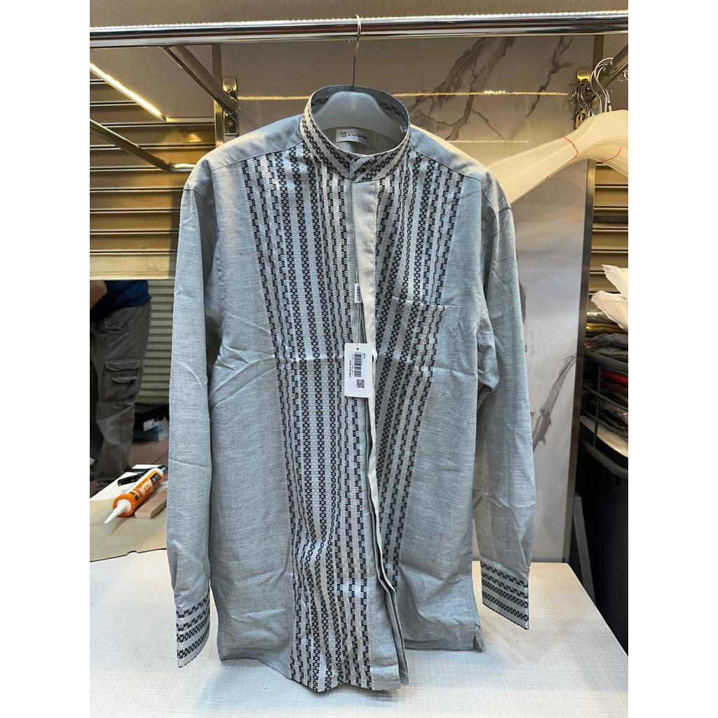 Kemeja Koko PREMIUM Lengan Panjang Bahan Katun L'UOMO 1368