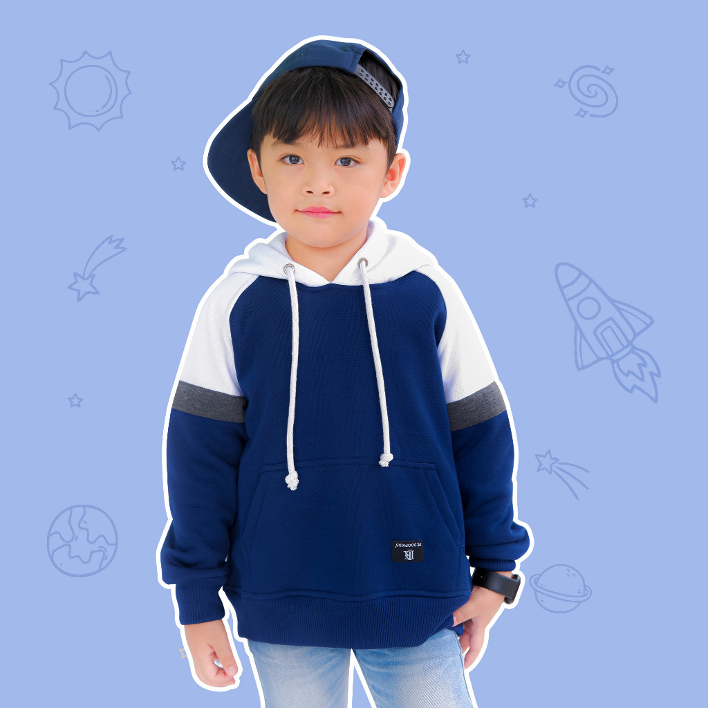 KOKKISHOP  Hoodie Sweater Anak & Dewasa Couple / Jaket Couple Anak 2-16 Tahun