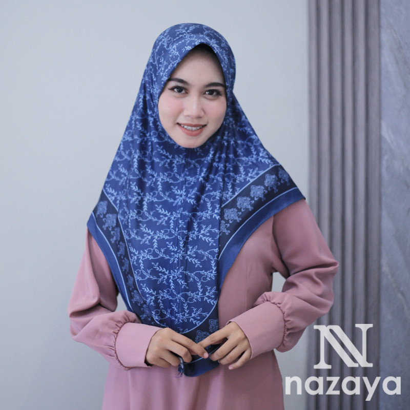 Hijab Bergo Instan Daily Motif | Jilbab Instan Motif Sublim Printing Kekinian |