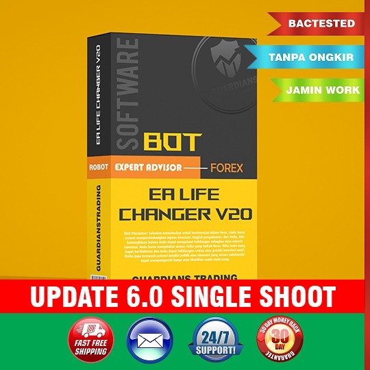 [Termurah] EA Forex Life Changer v6.0 ONE SHOOT + CD + Bonus