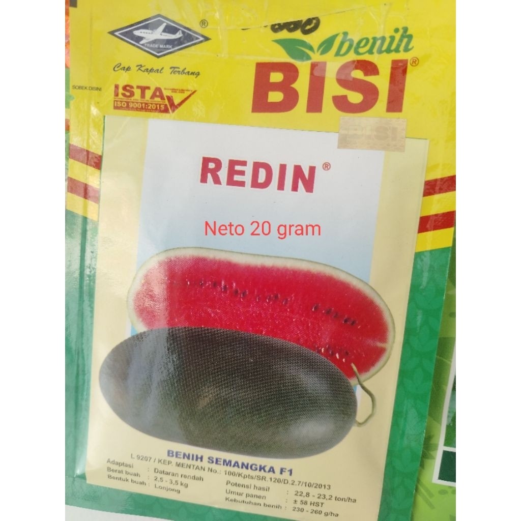 Benih semangka REDIN, isi 20 gram