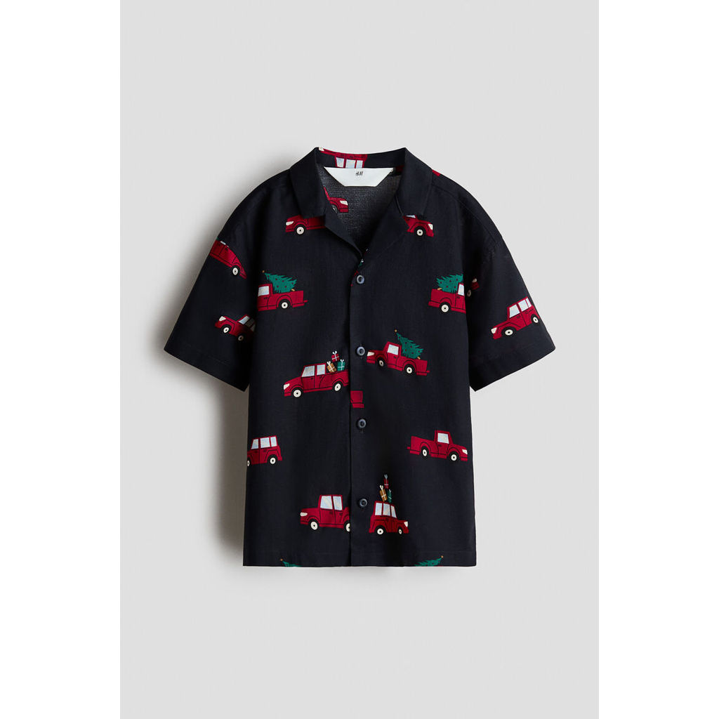 H&M Anak Laki-Laki Kemeja Resort Bercetak