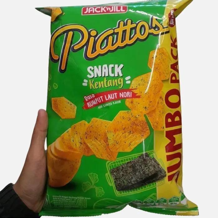 Piattos Jumbo Pack Rasa Rumput Laut Nori 120gr