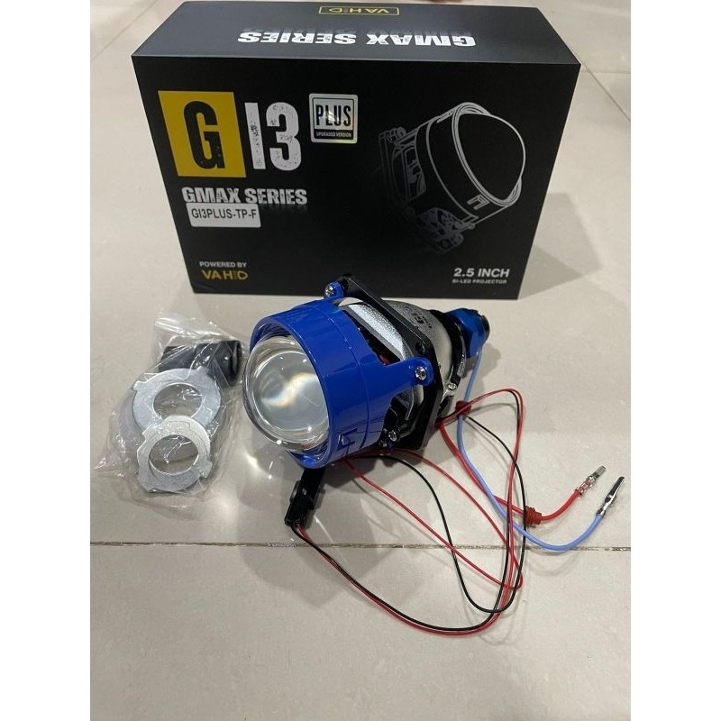 Projector BiLed Vahid E3/E3 pro /G13/G13 plus Sniper Lensa Bluelens 6000 Kelvin Original Vahid