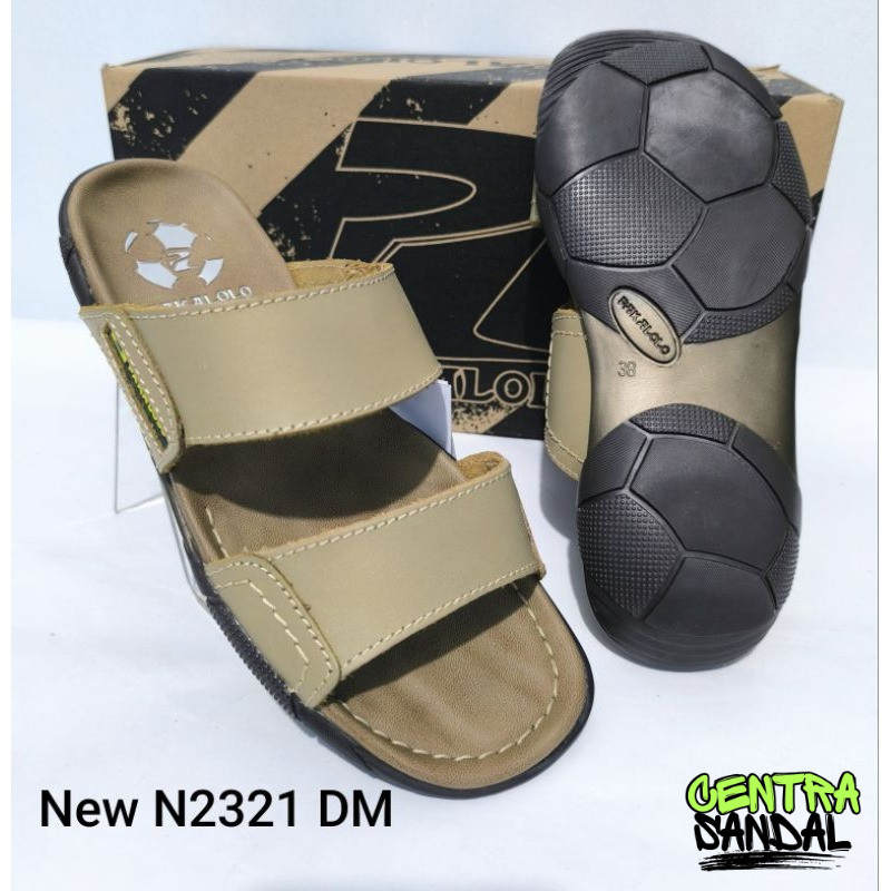 SANDAL KULIT PRIA PAKALOLO N2321 SENDAL CASUAL TERLARIS ORIGINAL