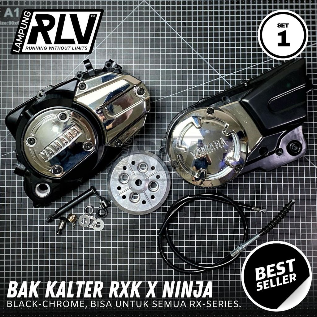 Bak mesin rx king new Kanan kiri Kualitas lokal - Bak kalter kopling rxking rxk