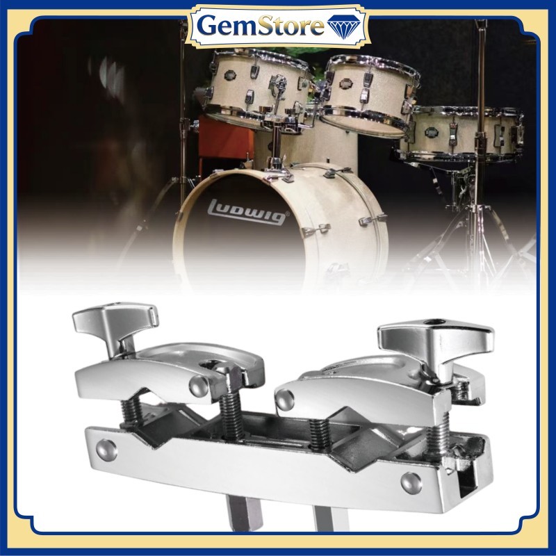Drum Clamp Multiple Multi Clamp untuk Drum Elektrik dan Cymbal Penyesuai Stand Alat Musik Profesiona