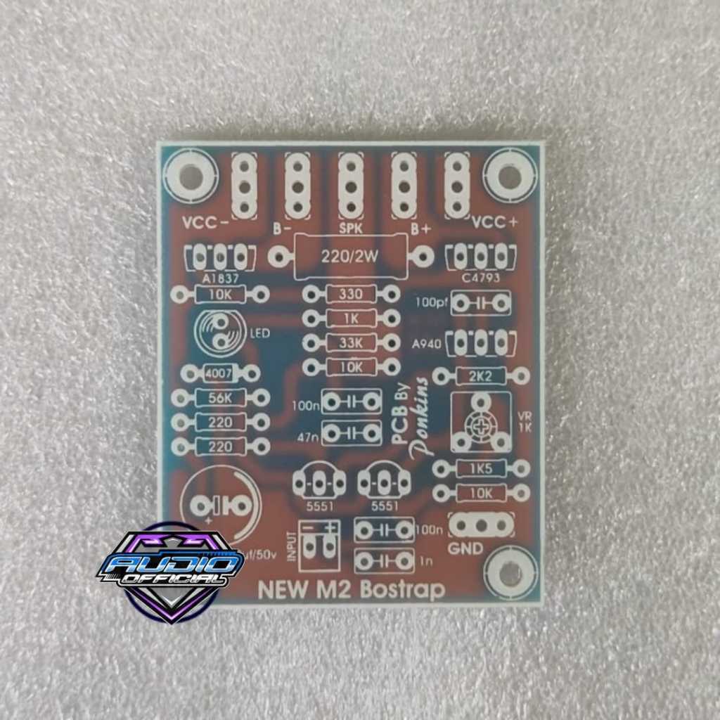 PCB New Bostrap M2 Bahan FR4 Fiberglass