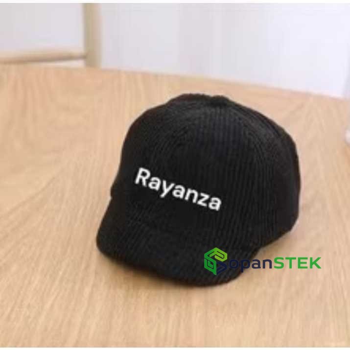 Topi Bayi Corduroy Custom Bordir Nama Premium Topi Anak Corduroy Premium Bordir Nama Topi Custom Fre