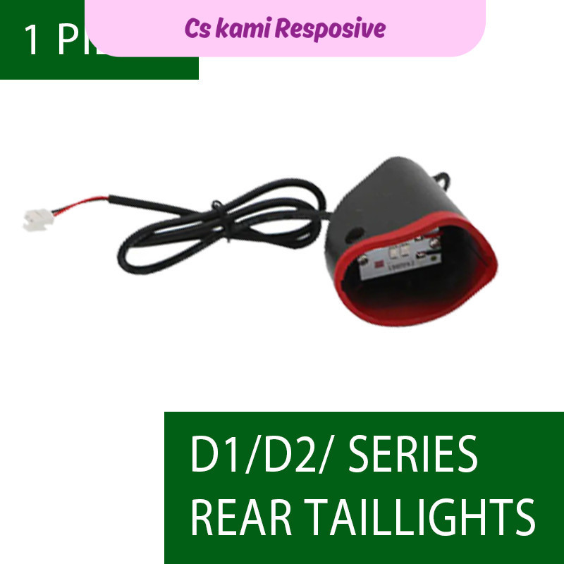 MM DYU Front Rear Light for DYU Electric Bike D1 D2  D2+ D3 D3+