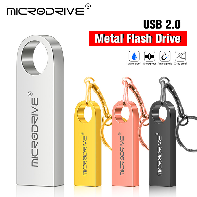 Mini metal USB flash drive 4GB 8GB  16GB 32GB Personalise Pen Drive 64GB 128G  256GB USB Memory Stic