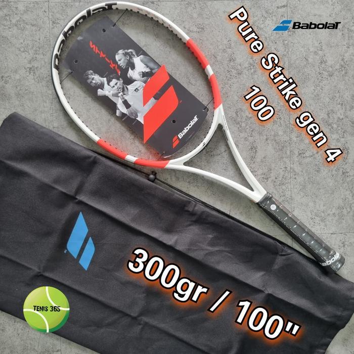Raket Tenis Babolat Pure Strike 100 2024 (gen 4) 300gr NEW....