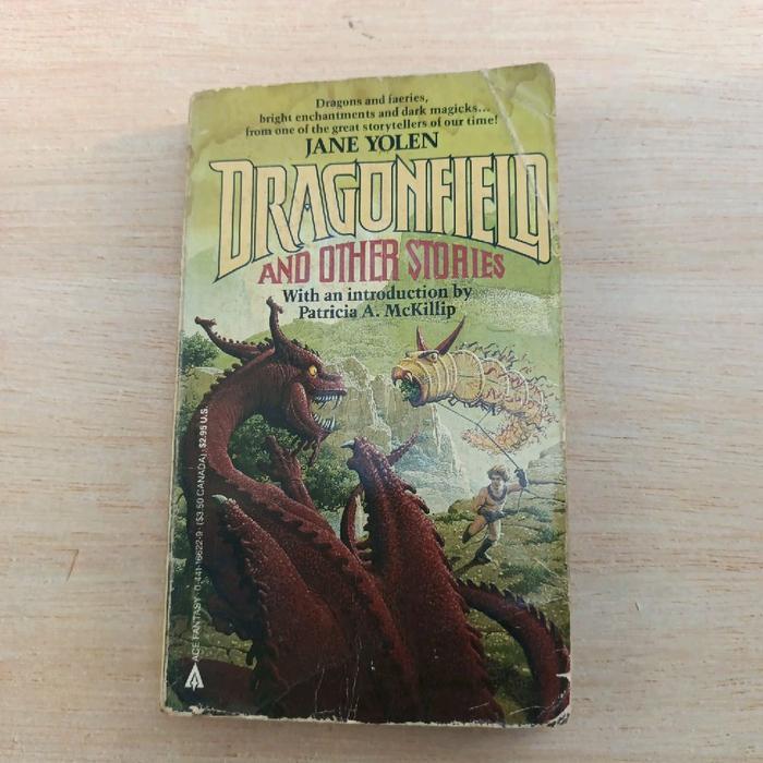novel fiksi jadul bahasa inggris Dragon Field and Other Stories, by Jane Yolen