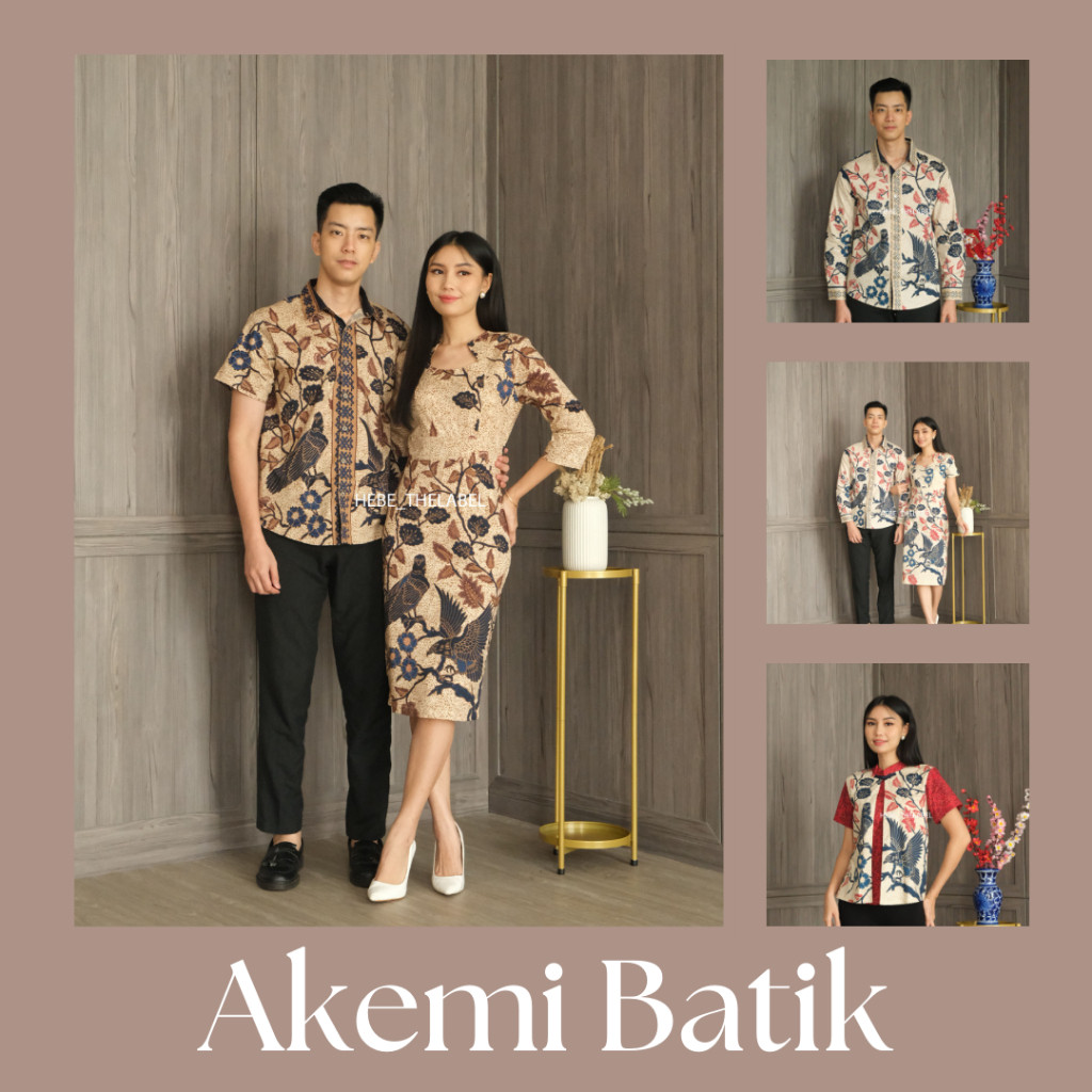 AF Akemi Batik Cheongsam - ( Available Couple Dewasa & Anak )