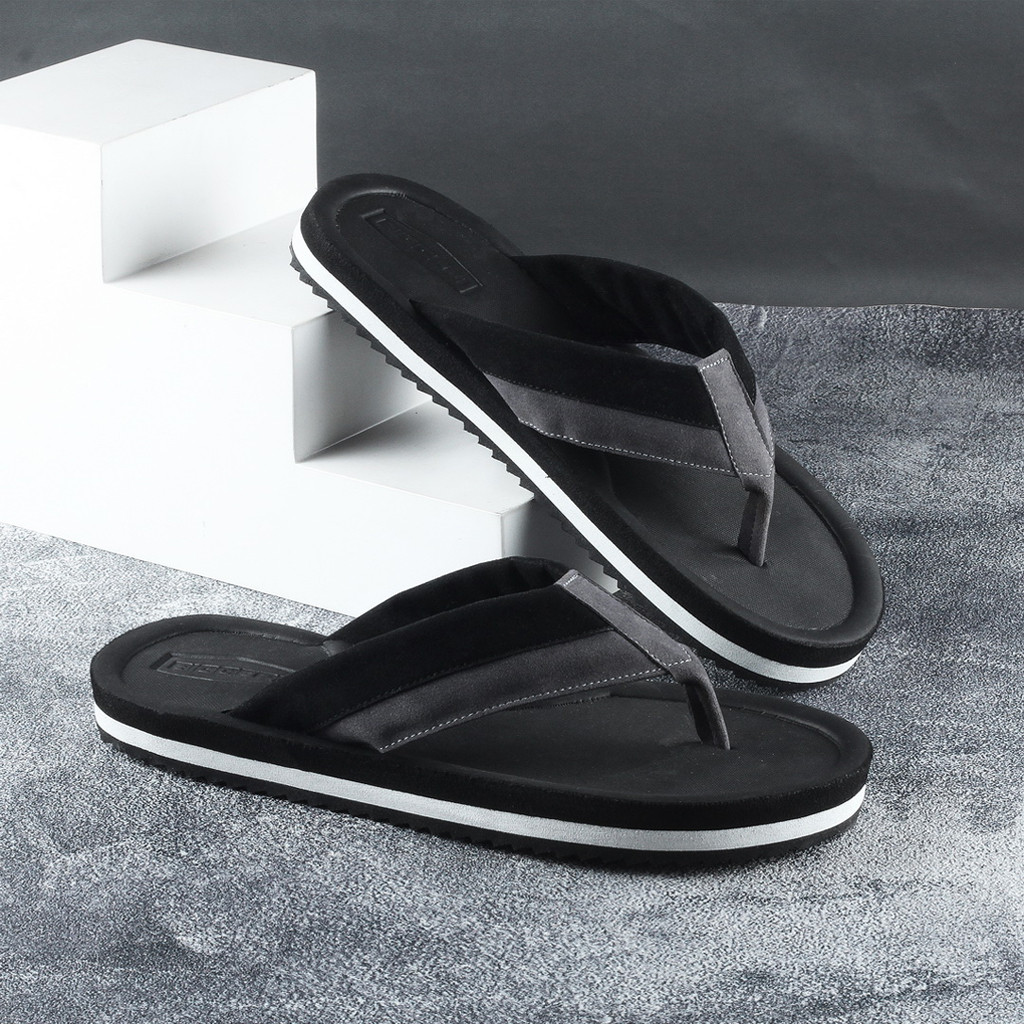 BIGGERI Sandal Jepit Pria Jumbo Karet Big Size 44 45 46 47 Capit Ukuran Besar Original BG 915