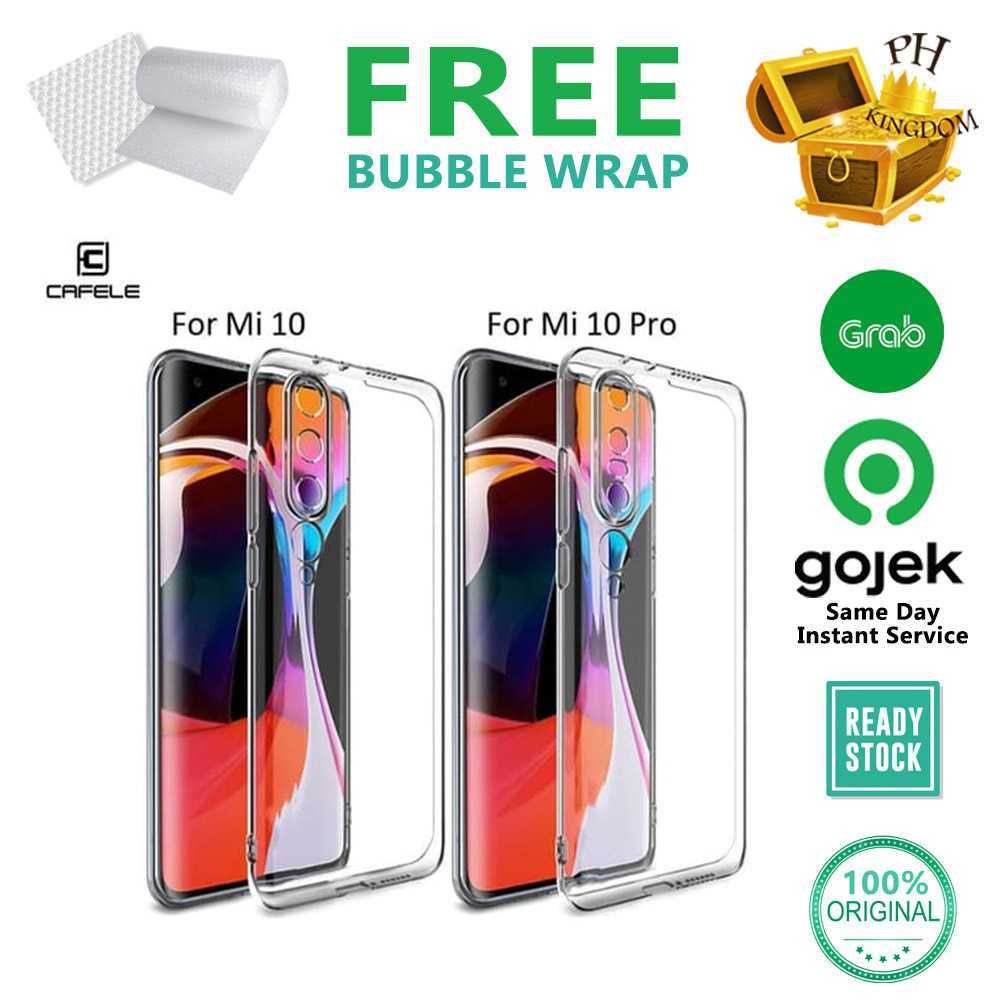 New 161 Cafele Xiaomi Mi 10 / Mi 10 PRO - Transparent Clear Slim Soft Case 161