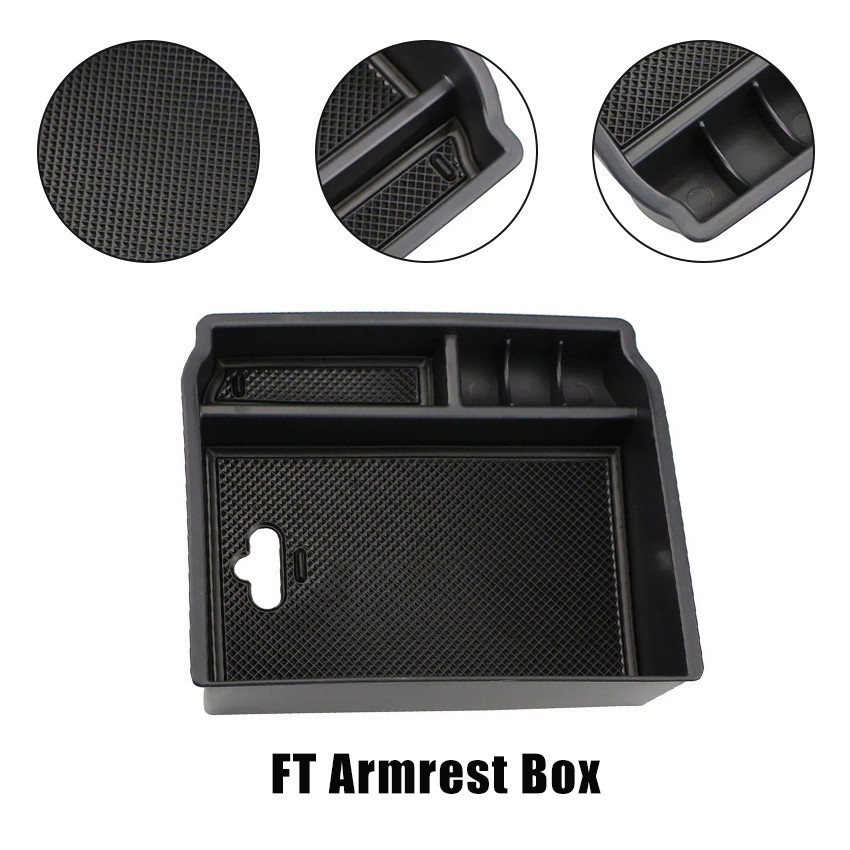 Multi Tray Console Box Toyota Fortuner VRZ / Innova Reborn / Hilux Revo – Armrest Box Organizer Mobi